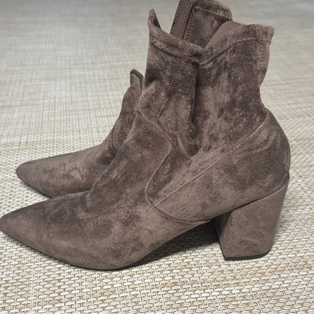 Call It Spring Chocolate Ankle Booties